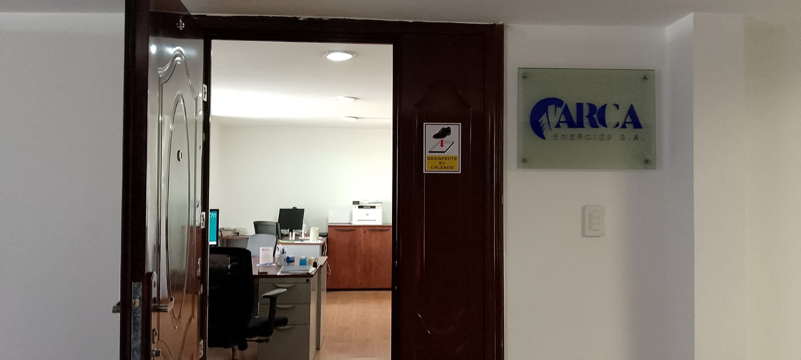 Equipo ARCA ENERGIES en oficinas